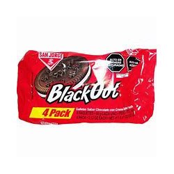 Galletas Black Out Rojas