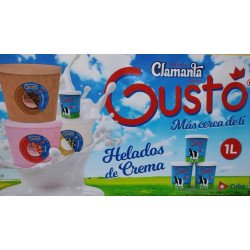 Helados Gustó 1 Litro Varios Sabores